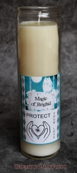Magic of Brighid Ritual Glaskerze Schütze deine Liebe